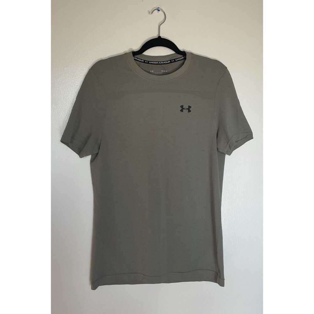 UNDER ARMOUR -Shirt Mens Adult Brown Lightweight Athletic - Size M